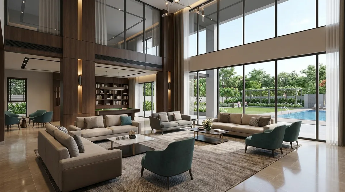 Nikoo Homes 8 Black Swan Club clubhouse by Bhartiya Urban in Bangalore Nikoo Homes 8 Black Swan Club clubhouse by Bhartiya Urban in Bangalore